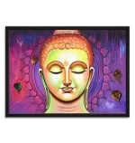 "Divine Buddha Wall art with Frame"