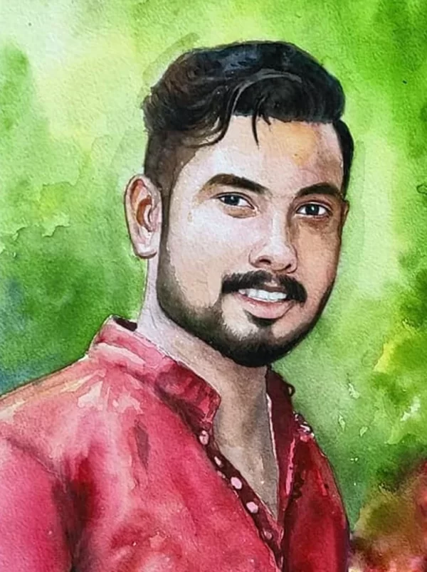 Water Colour Handmade Portraits