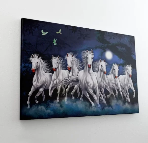 Vastu Seven lucky Running Horses