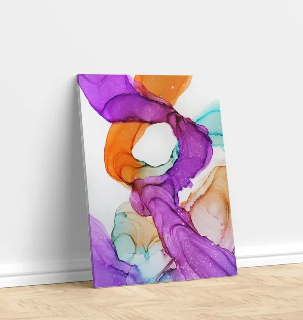 Abstract Painting Ink Art Canvas print